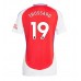 Maillot de foot Arsenal Leandro Trossard #19 Domicile vêtements Femmes 2024-25 Manches Courtes